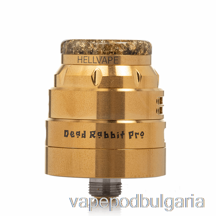 Vape Bulgaria Hellvape Dead Rabbit Pro 24mm Rda Gold